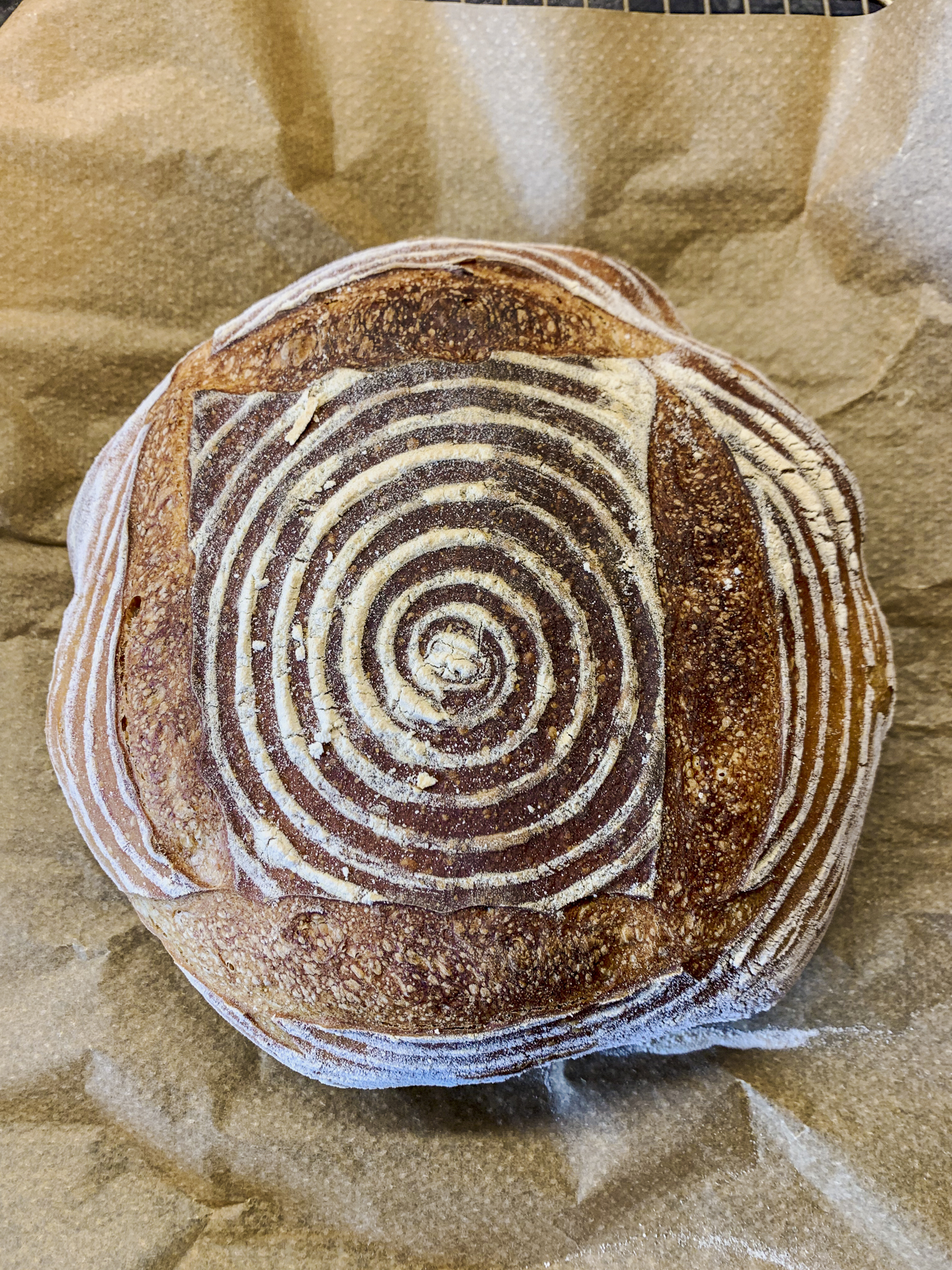 Country Rye Sourdough Bread
