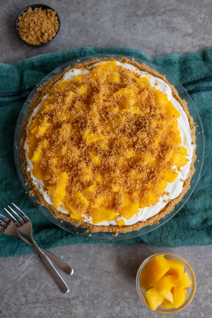 Mango Royale Pie - RECIPE - nobizlikedoughbiz